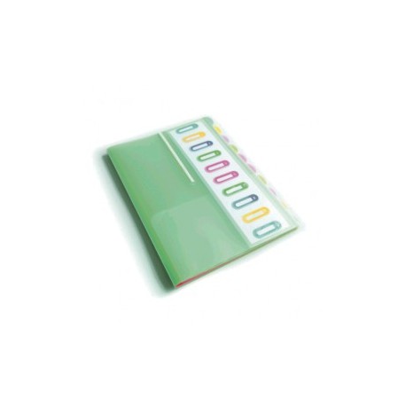 FOLDER ORGANIZADOR C/10SEPARADORES TAMANO CARTA