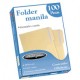 FOLDER CARTA WILSON JONES MANILA CON 100 PIEZAS