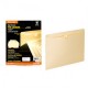 FOLDER CARTA BOLSA GLOBE WEIS MANILA CON 10 PIEZAS