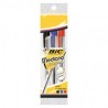 BOLIGRAFO BIC PUNTO MEDIANO COLORES SURTIDOS PAQ/4