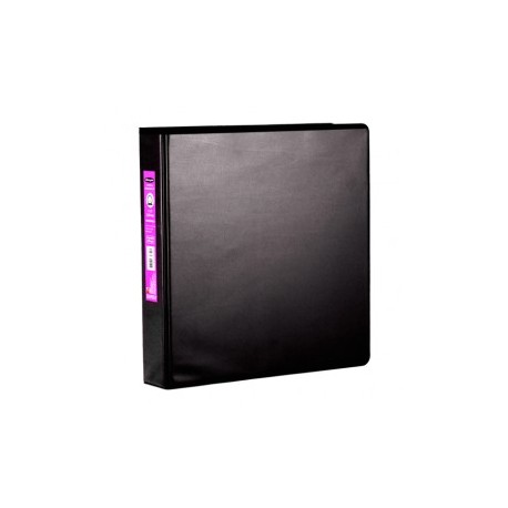 CARPETA ARILLO REDONDO WILSON JONES CARTA NEGRA