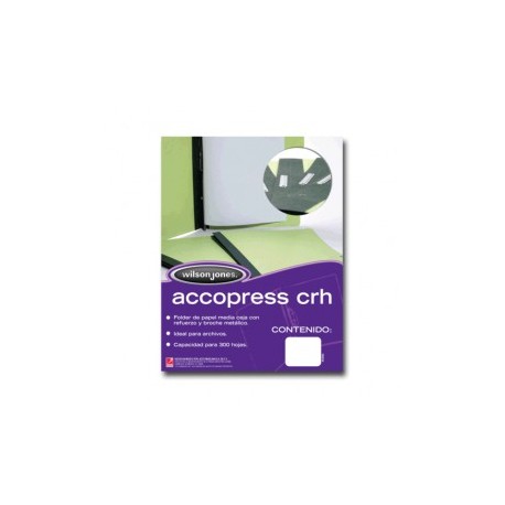 CARPETA CON BROCHE ACCO TAMANO CARTA AZUL CON 5 PZ