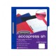 CARPETA CON BROCHE ACO CARTA AZUL CON 5 PIEZAS