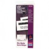 GAFETE CON PIN METALICO AVERY 2 1/6X3 1/2 C/24