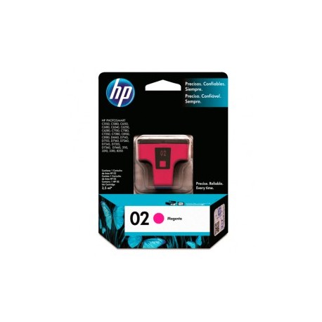CARTUCHO DE TINTA MAGENTA 02 (C8772WL)