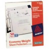 PROTECTOR DE HOJAS AVERY ECONOMICO CARTA CON 50 PZ