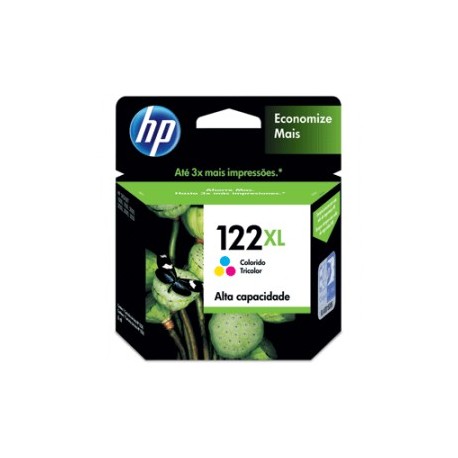 CARTUCHO TRICOLOR ALTO RENDIM. HP 122XL (CH564HL)