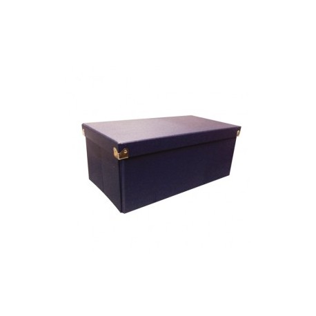 CAJA PARA ARCHIVO RIHAN PLEGABLE ESSENTIAL AZUL
