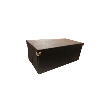 CAJA PARA ARCHIVO RIHAN PLEGABLE CUADRADA NEGRA