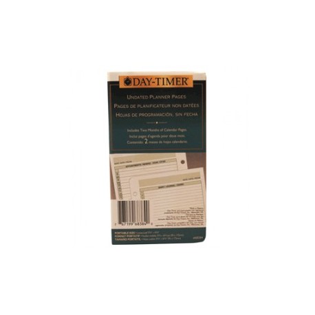 REPUESTO DAYTIMER PERSONAL P/CALENDARIO SIN FECHA