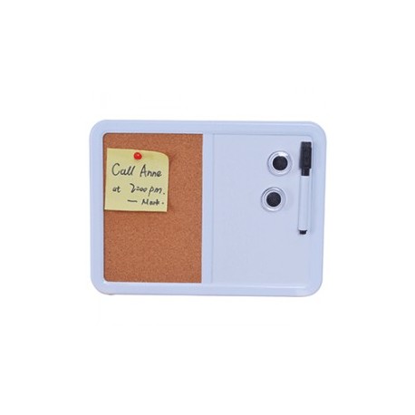 PIZARRON RED TOP DUO BLANCO Y CORCHO TAMANO CARTA