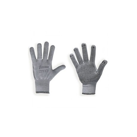 GUANTE FINO SILVERLINE DE ALGODON CON PUNTAS PVC