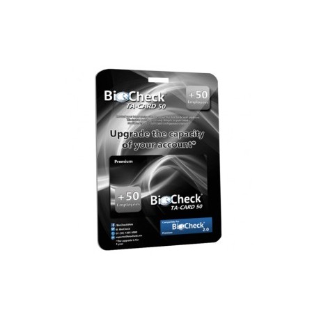 TARJETA BCW 50 EMPLEADOS PLATAFORMA PREMIUM 1 A