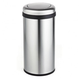 BOTE DE BASURA RED TOP ACERO C/TAPA BALANCIN 36L