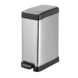 BOTE DE BASURA RED TOP (ACERO) C/TAPA DE PEDAL 8L