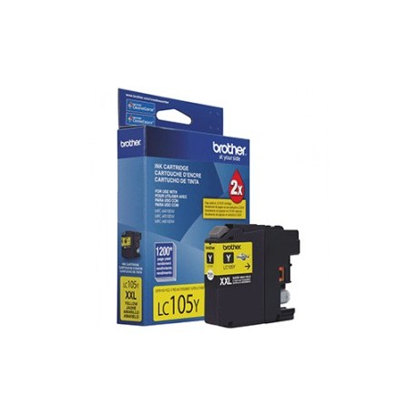 CARTUCHO DE TINTA BROTHER LC105Y AMARILLO