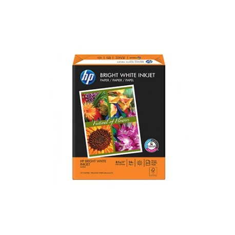 PAPEL BRIGHT WHITE CARTA RESMA CON 500 HOJAS HP