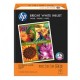 PAPEL BRIGHT WHITE CARTA RESMA CON 500 HOJAS HP