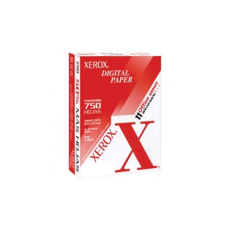 PAPEL DIGITAL TAMANO CARTA CON 750 HOJAS XEROX