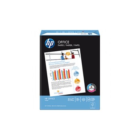 PAPEL OFFICE TAMANO CARTA RESMA CON 500 HOJAS HP