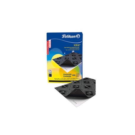 PAPEL CARBON CARTA PARA MAQUINA 100 HOJAS PELIKAN