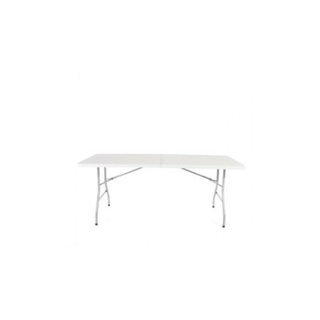 MESA OFFICE DEPOT PLEGABLE ABATIBLE 6 P DE RESINA
