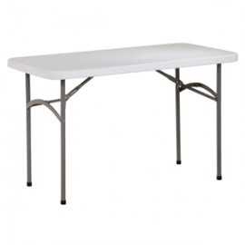 MESA OFFICE DEPOT PLEGABLE DE 4 PIES DE RESINA