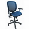 SILLA SECRETARIAL AZUL NAVAL