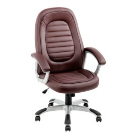 SILLA TIPO PIEL RED TOP EJECUTIVA (POLIURETANO)