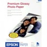 PAPEL FOTOGRAFICO PREMIUM SATINADO 20 HOJAS EPSON