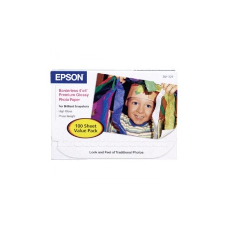 PAPEL FOTOGRAFICO SATINADO 4 X 6 100 HOJAS EPSON
