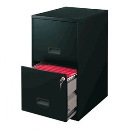 ARCHIVERO OFFICE DESINGS 2 GAVETAS LLAVE NGRO