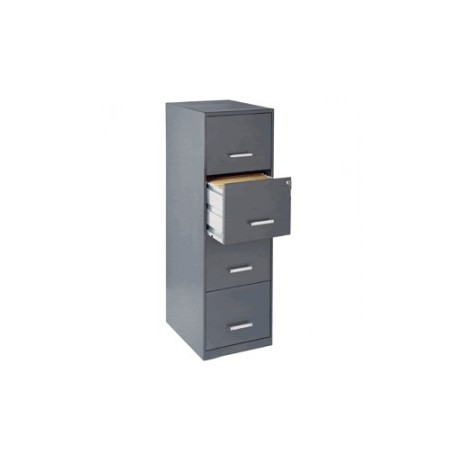 ARCHIVERO OFFICE DESIGNS DE 4 GAVETAS CHARCOAL