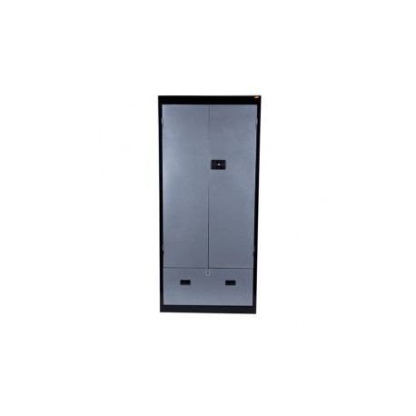 GABINETE TAM-MEX MULTIUSOS GRIS C/NEGRO CON CAJON