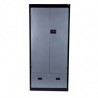 GABINETE TAM-MEX MULTIUSOS GRIS C/NEGRO CON CAJON