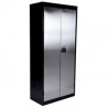 GABINETE TAM-MEX MULTIUSOS NEGRO-INOX