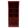 LIBRERO SAUDER CHERRY CON PUERTAS