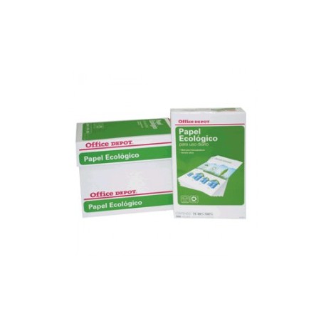 CAJA PAPEL RECICLADO 100 OFFICE DEPOT CARTA