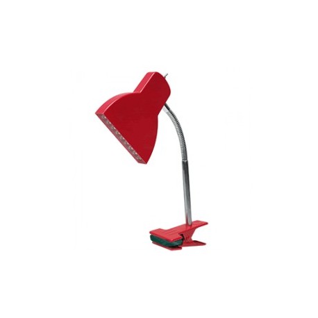 LAMPARA AMERICAN LIGHTING CLIP PANT PLANA LED ROJO