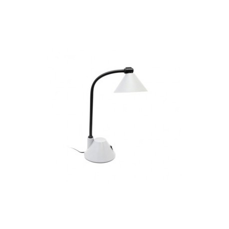 LAMPARA RED TOP DE ESCRITORIO CAMPANA LED GRIS