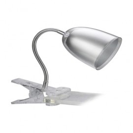 LAMPARA AMERICAN LIGHTING DE CLIP LED 3W PLATA