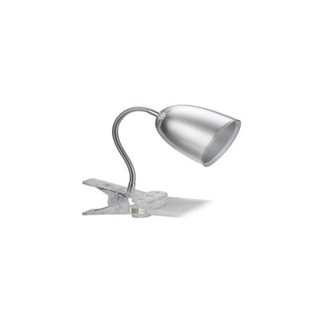 LAMPARA AMERICAN LIGHTING DE CLIP LED 3W PLATA