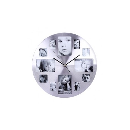 RELOJ DE PARED FRACMENTS CON MARCOS PARA FOTOS