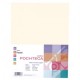 PAPEL PASTEL CREMA CARTA CON 100 HOJAS POCHTECA