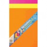 PAPEL AUTOADHERIBLE COLORES CARTA CON 36 HOJAS