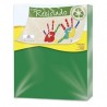 PAPEL RECICLADO VERDE CON 100 HOJAS