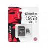 TARJETA KINGSTON MICRO SD 16GB