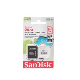 MICRO SD SANDISK 64GB DQL CLASE 10 30MB/S ULTRA