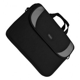 MALETIN NEOPRENO TARGUS 16 PULG NEGRO CON GRIS