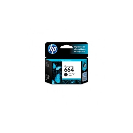CARTUCHO DE TINTA NEGRA HP 664 (F6V29AL)